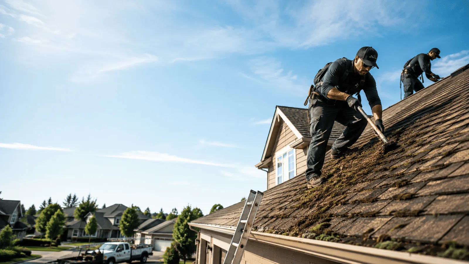Roof Moss Removal in Newburgh, IN near me